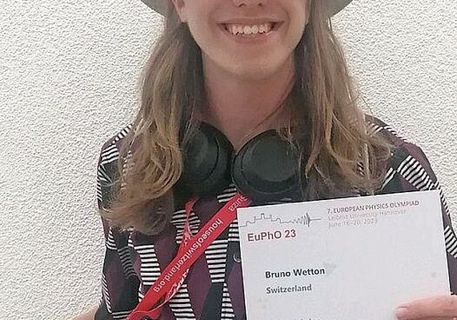 Ausgezeichnet: Bruno Wetton. (Bild zvg.)