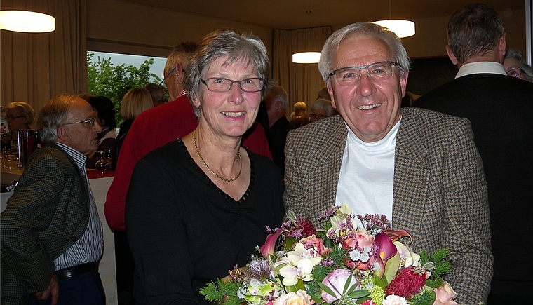 Abschied und Dank nach 25 Jahren Engagement für die GGA: Marianne und Martin Christen. (Bild Marianne Voss)