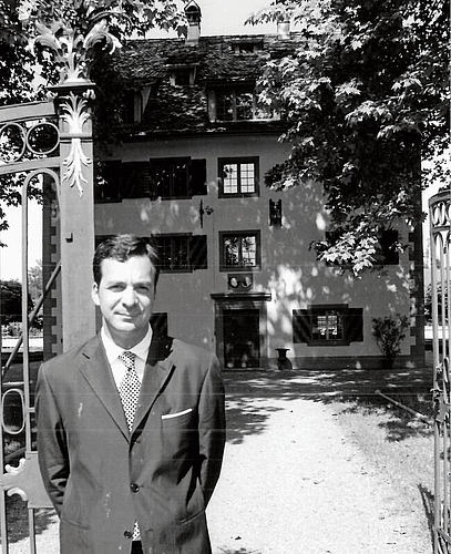 Jörg von Sachsen im Sommer 1998, unmittelbar nach dem Erwerb des Schlosses Knonau. (Archivbild «Anzeiger»)