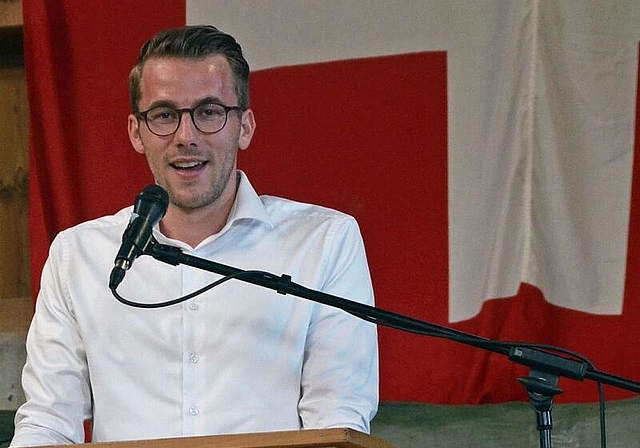 «Es ist wichtig, dem Unternehmertum in der Schweiz noch mehr zu ermöglichen!», forderte FDP-Nationalrat Andri Silberschmidt. (Bilder Thomas Stöckli)