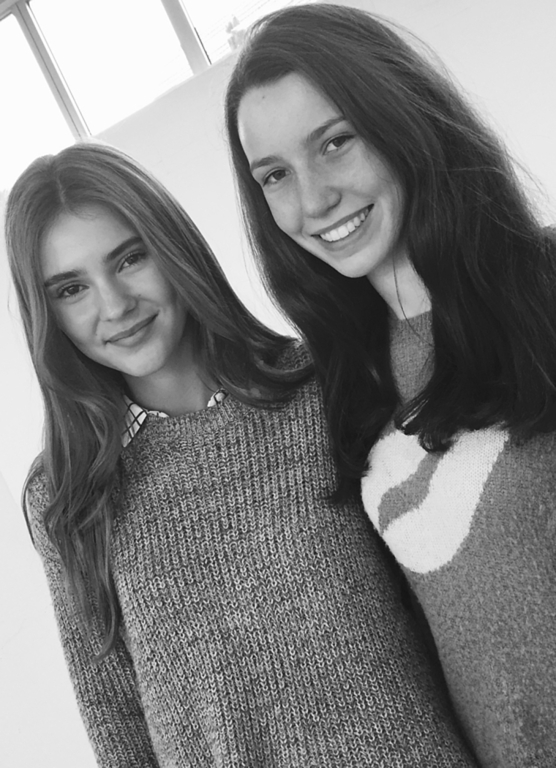 Ein Highlight für Fabienne Schild (rechts): Das Treffen mit Stefanie Giesinger,
