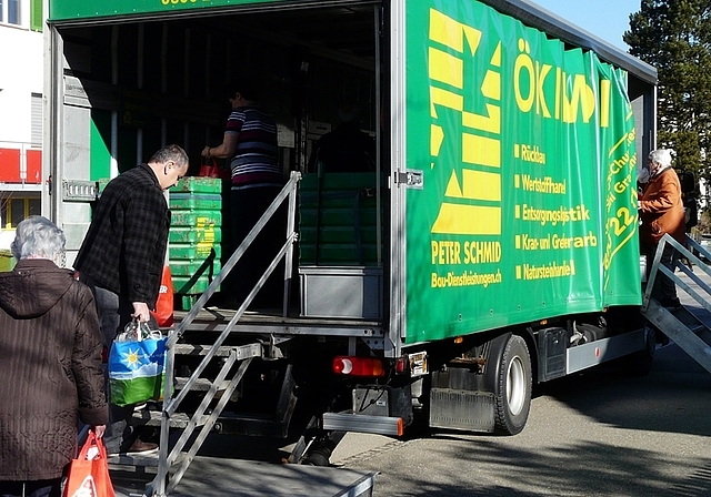 Das Öki-Mobil gab viel zu reden. (Bild zvg.)
