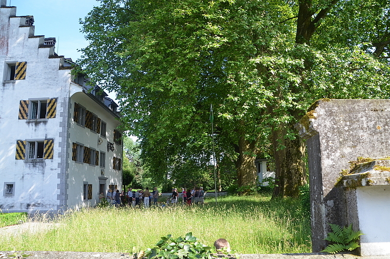 Bollwerk gegen die katholische Innerschweiz: Das Schloss Knonau. (Bild sals)