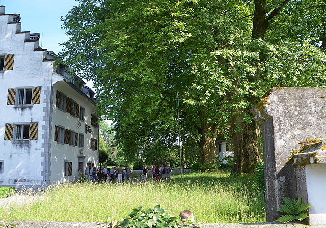 Bollwerk gegen die katholische Innerschweiz: Das Schloss Knonau. (Bild sals)