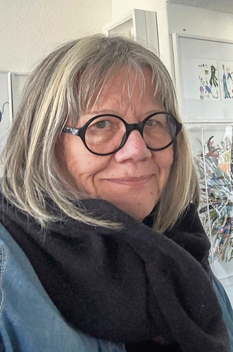 Marlies Achermann, Künstlerin und Kunstvermittlerin.