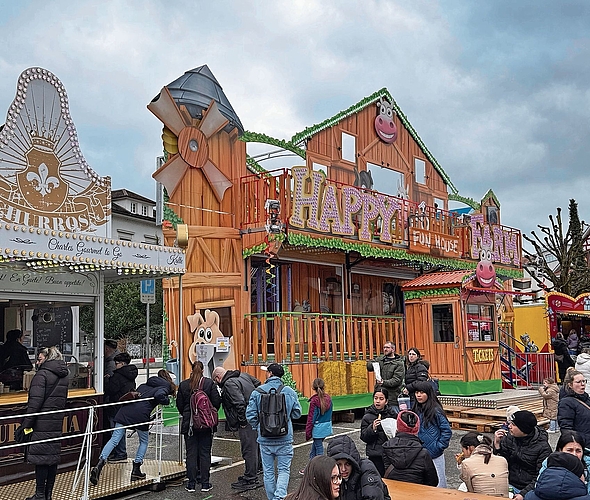 Die «Happy Farm» sorgte für fröhliche Unterhaltung.
