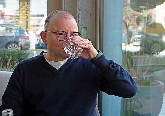 Matthias Huber arbeitet seit 18 Jahren als Autismusexperte und ist selber autistisch. Er ist einer von 44 Parlamentariern der Behindertensession. (Bild Salomon Schneider)