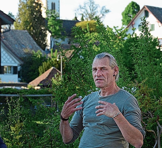 Zum Abschluss der Nahreise des «LaMarotte» von Kappel nach Rifferswil 

