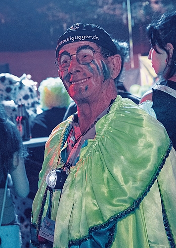 Der älteste Besucher der diesjährigen Ausgabe: Kurt Berli.