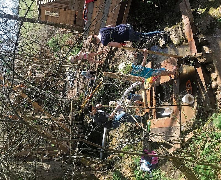 Kreative Erlebniswelt: Der Bauspielplatz Affoltern. (Bild zvg.)