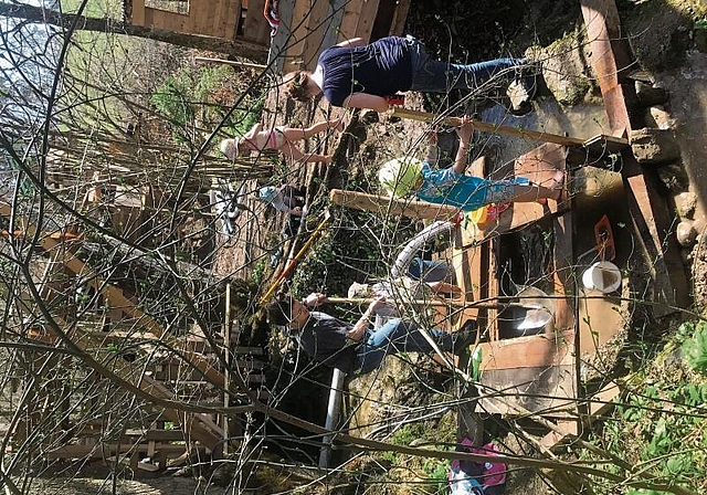 Kreative Erlebniswelt: Der Bauspielplatz Affoltern. (Bild zvg.)