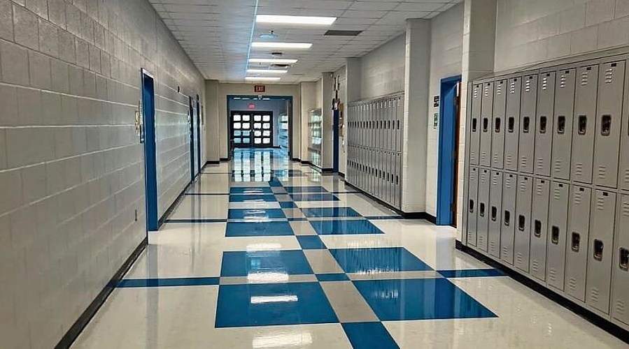 Einer der Gänge an der North Paulding High School. (Bilder zvg)