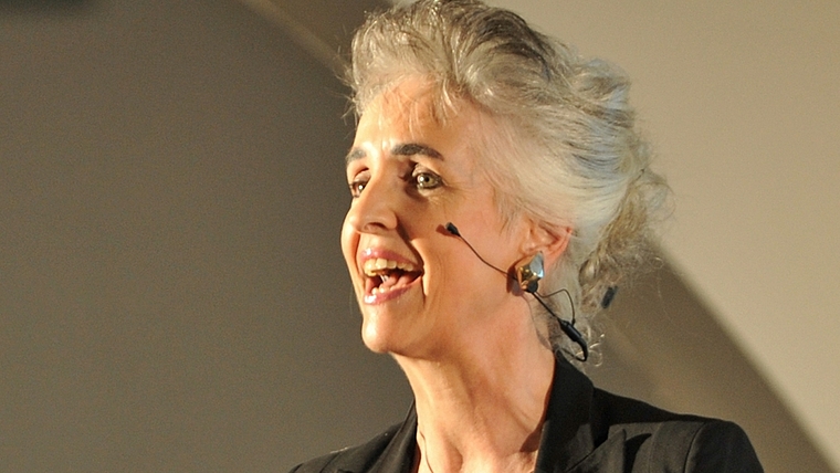Carmen Walker Späh am Frühlingstreff der Standortförderung Knonauer Amt in Mettmenstetten: «Hunderte von KMU pflegen intensive Geschäftsbeziehungen mit verschiedenen europäischen Ländern.» (Bild Bernhard Schneider)