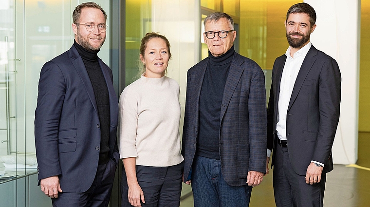Familie Wanner: Michael, Anna, Peter und Florian. (Bild CH Media / AlexSpichale)