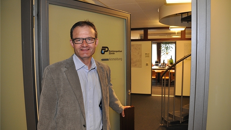 Kurt Bernet, der neue Bezirkschef der Kantonspolizei in Affoltern. (Bild Werner Schneiter)