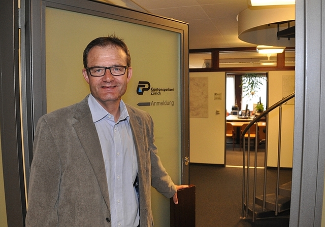Kurt Bernet, der neue Bezirkschef der Kantonspolizei in Affoltern. (Bild Werner Schneiter)