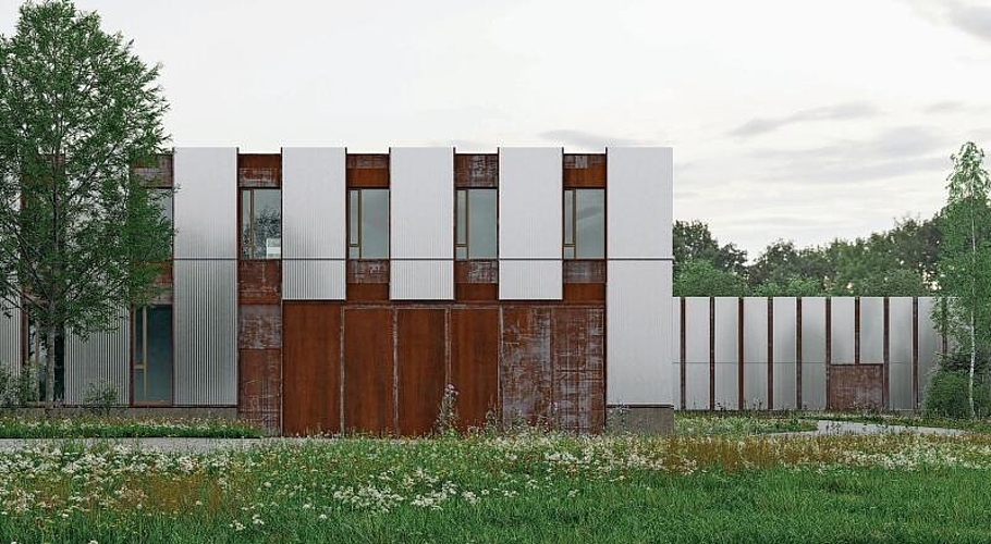 Soll 2030 bezogen werden: der Erweiterungsbau des Sammlungszentrums. (Visualisierung Zimmermann Suter Architekten AG/indievisual.ch)