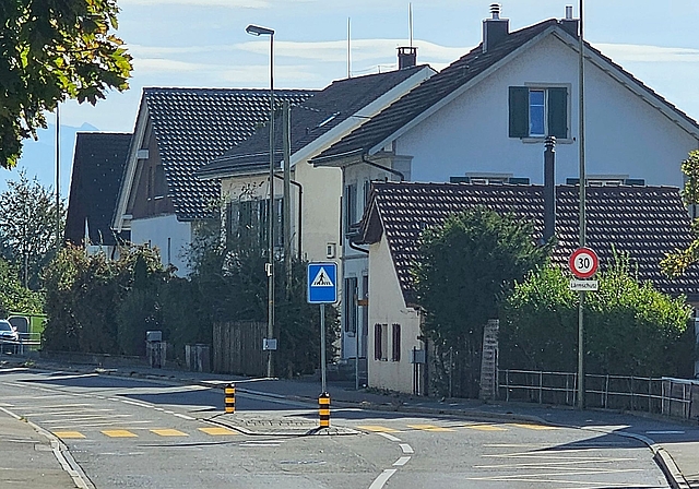 Für das Tempo-30-Regime auf den Ottenbacher Hauptverkehrsachsen war der Lärmschutz ausschlaggebend. Künftig könnten sich solche Projekte wegen geänderter gesetztlicher Ausganglsage verzögern. (Bild Daniel Koch)