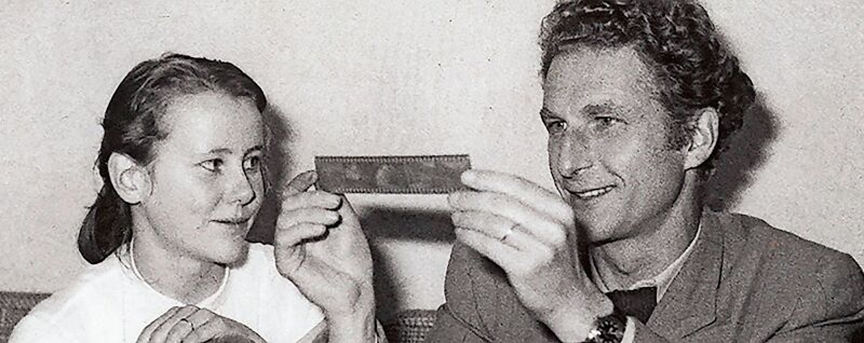 Das junge Ehepaar Anita und Kaspar Ilg 1956. (Bilder zvg.)
