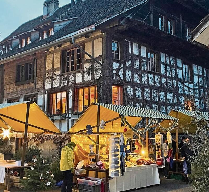 Adventsstimmung am Rifferswiler Weihnachtsmarkt. (Bilder zvg)