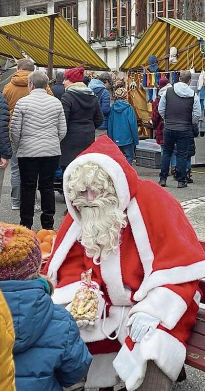 Die Kinder erhielten ein Chlaussäckli.