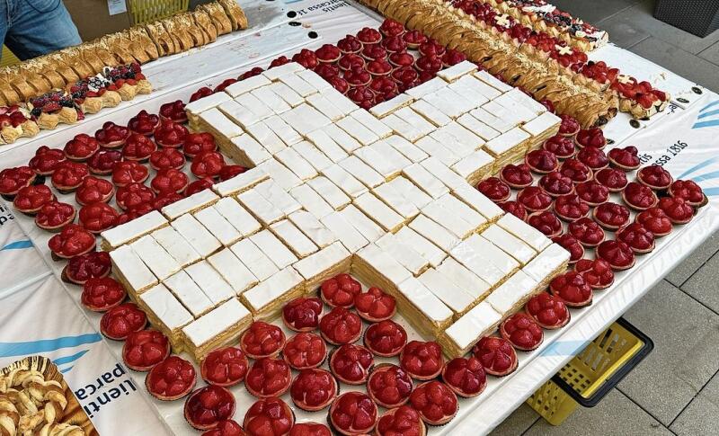 Fruchtig und süss präsentierten sich die Desserts in Obfelden. (Bild Dominik Stierli)