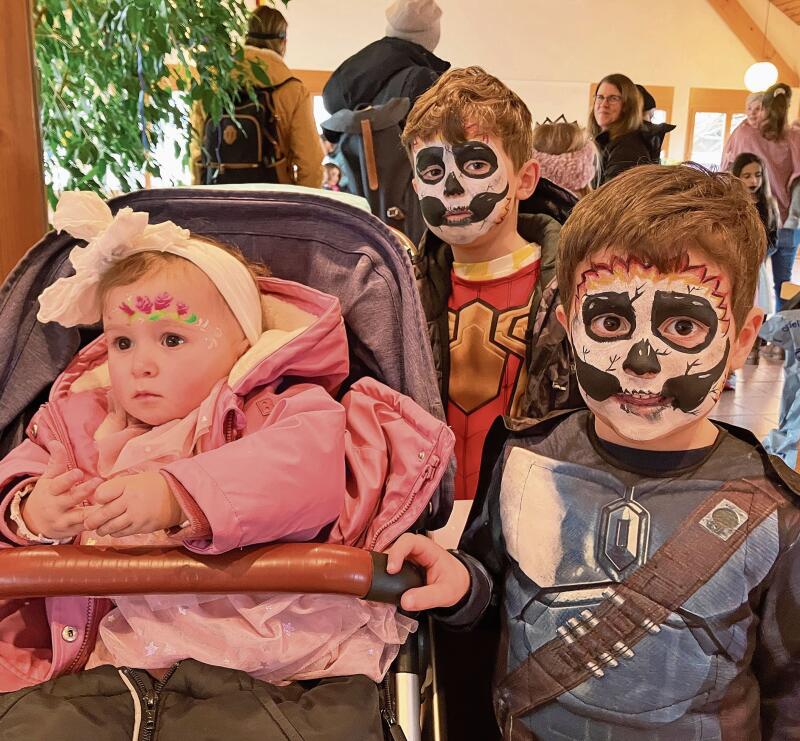 Das Kinderschminken war beliebt.