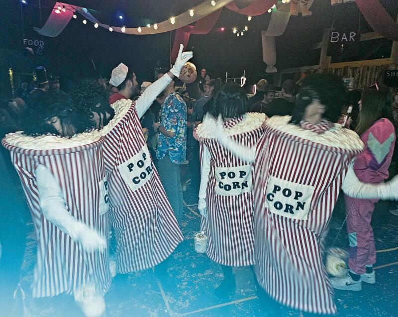 Ausgelassen tanzen: «Popcorn» in Aktion.