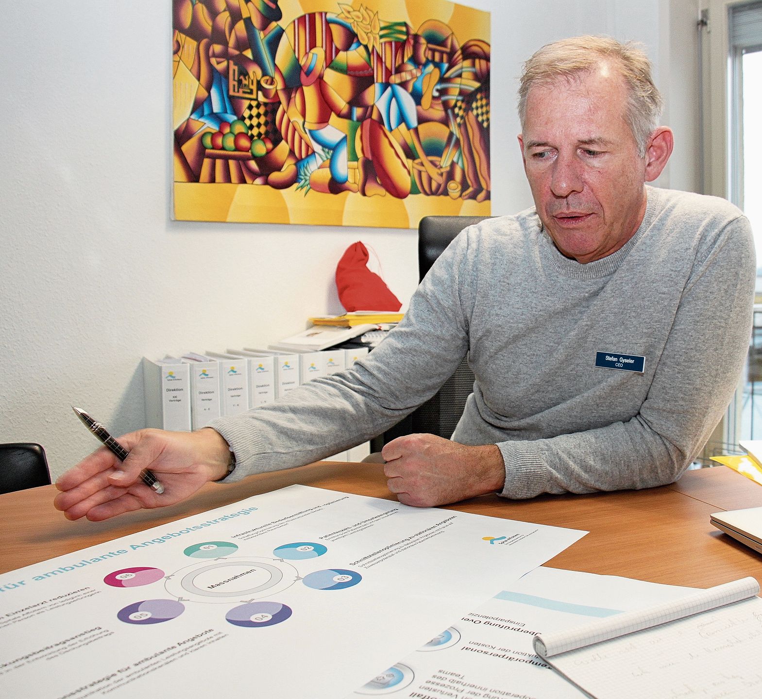 Zieht sich zum Jahresende als CEO des Spitals Affoltern auf sein Verwaltungsratsmandat zurück: Stefan Gyseler. (Bild fh)