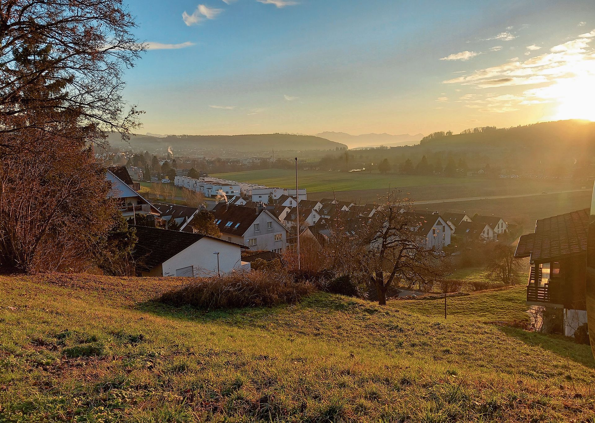 Trotz allen Wachstums hat sich in Wettswil eine aussergewöhnliche landschaftliche Idylle erhalten. (Bilder Marcus Weiss)