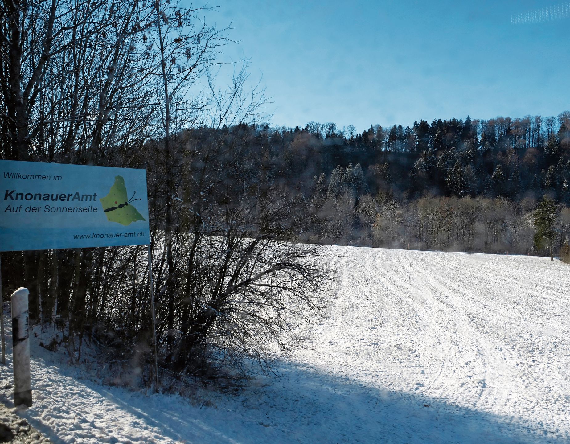 Urs Habegger schätzt die wohltuende Ruhe der Winterzeit. (Bild Claudia Eugster)