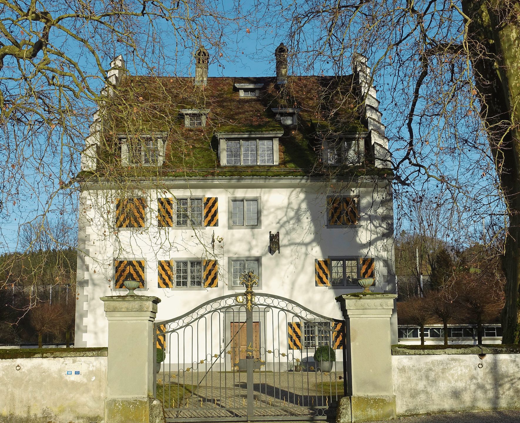 Das sehenswerte Knonauer Schloss erinnert an die herausragende Stellung in der Vergangenheit. (Bilder Marcus Weiss)