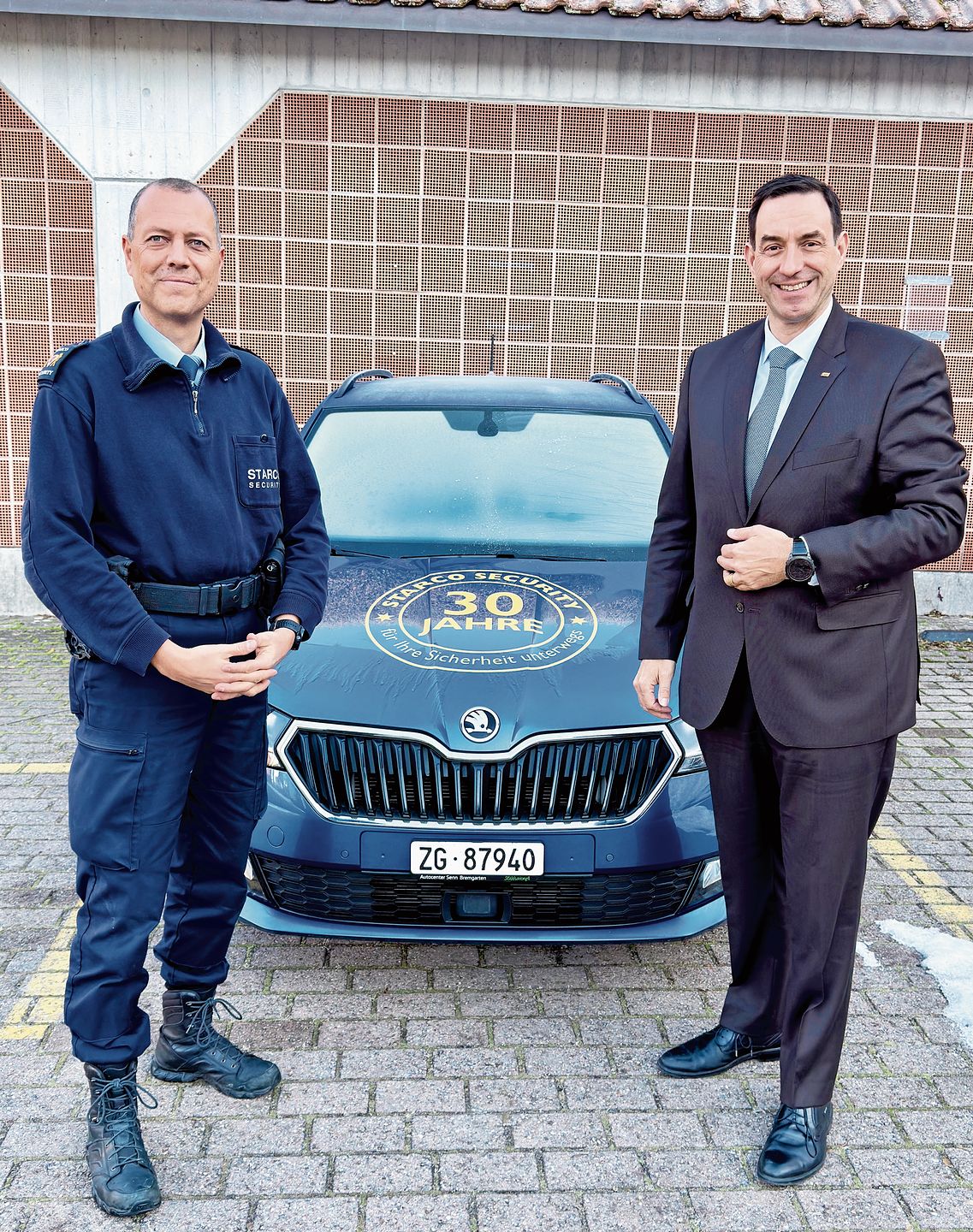 Andreas Hungerbühler (links) und Marco Fetz.