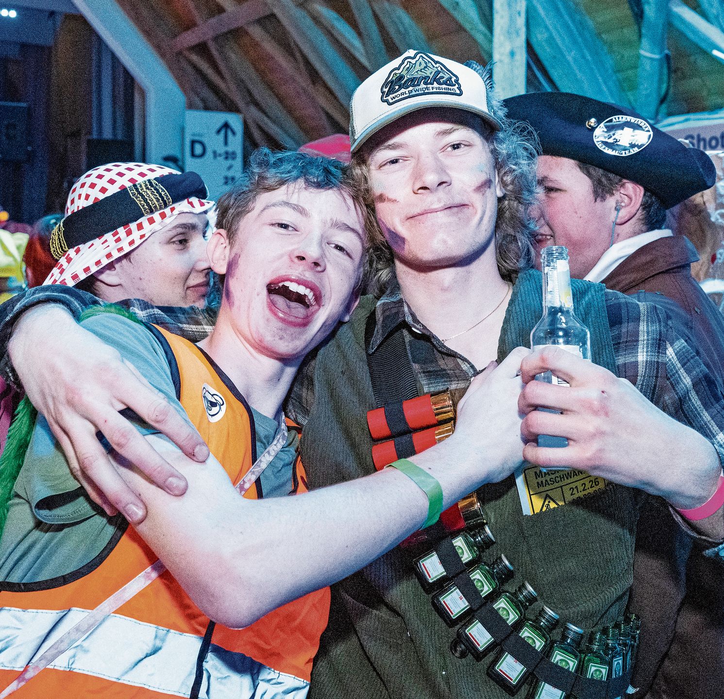 Silas Stenger und Patrick Blattmann aus Knonau. Silas Stenger und Patrick Blattmann aus Knonau. (Bild Nico Ilic)