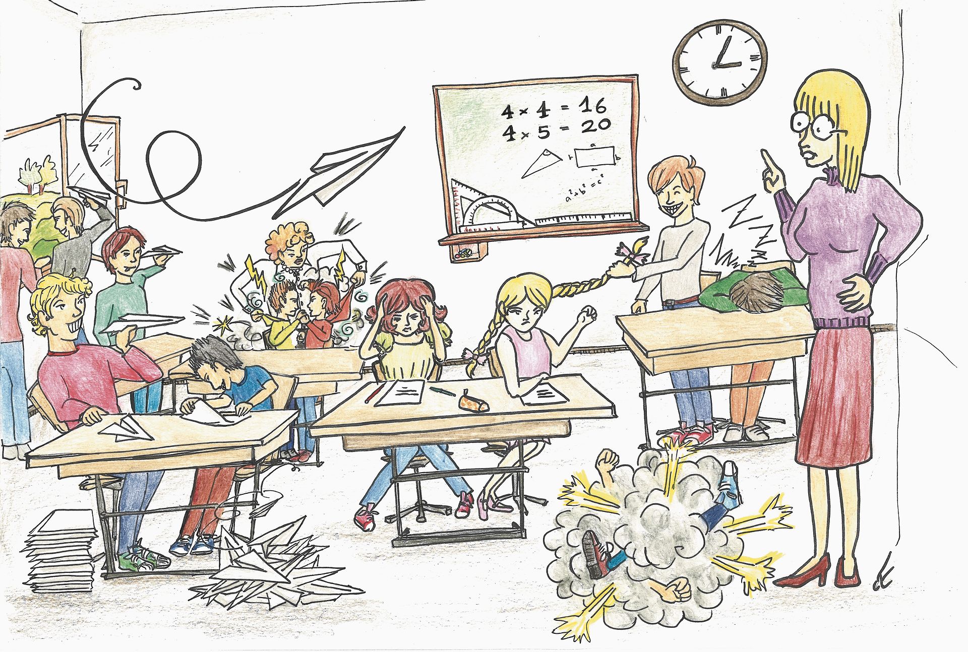 Vor Bundesgericht ist aktuell eine Beschwerde gegen eine Klassenzuteilung der Schule Hedingen hängig. (Illustration cle)