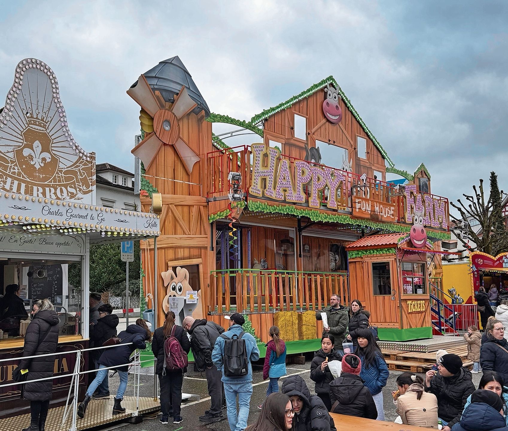 Die «Happy Farm» sorgte für fröhliche Unterhaltung.