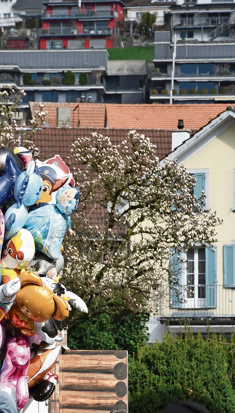 Verschiedenste Ballons-Sujets.