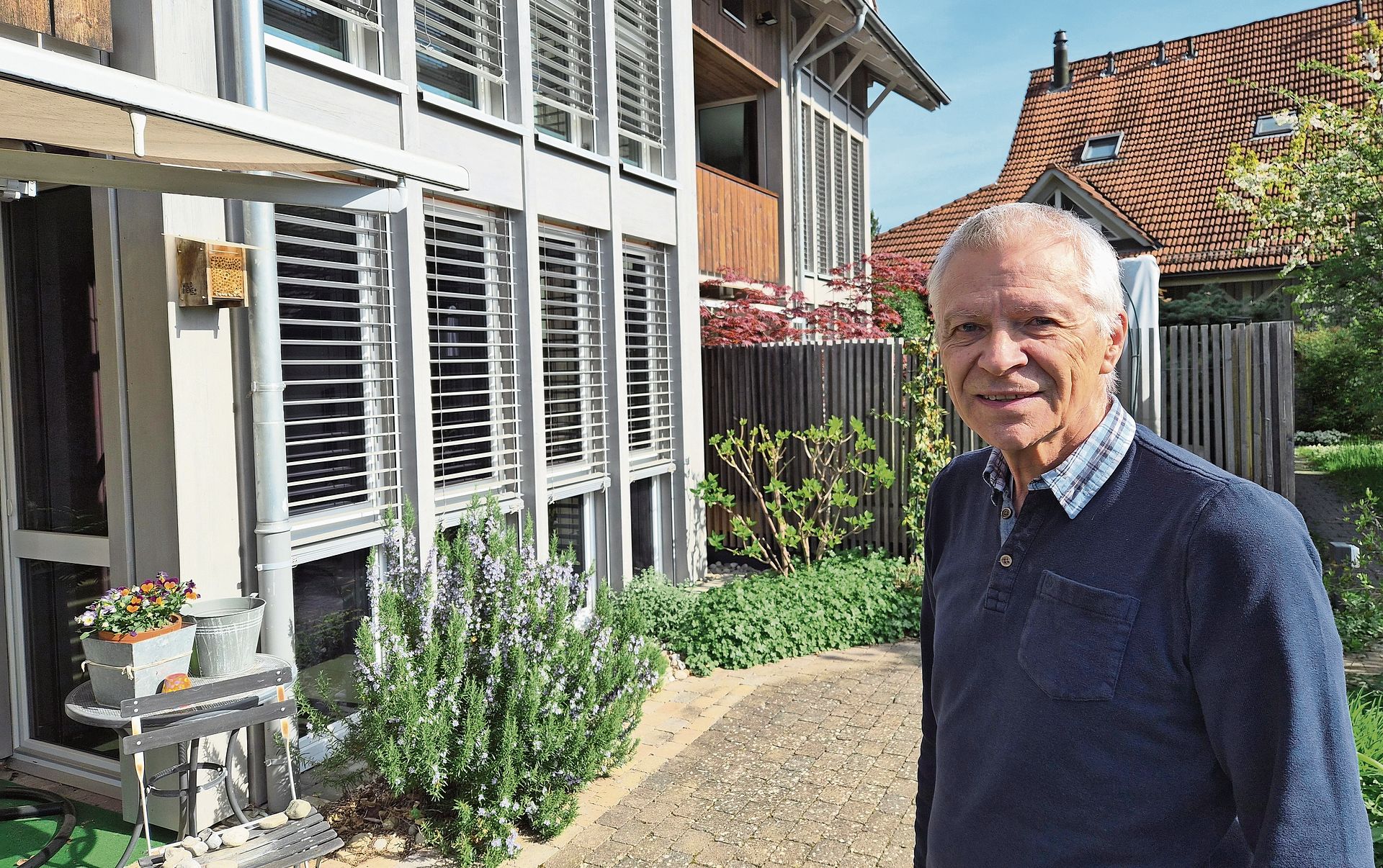 Bei vielen Ideen und Projekten Mitinitiant: Charles Höhn, der erste Standortförderer der Region, feiert am 26. April seinen 80. Geburtstag. (Bild Werner Schneiter)