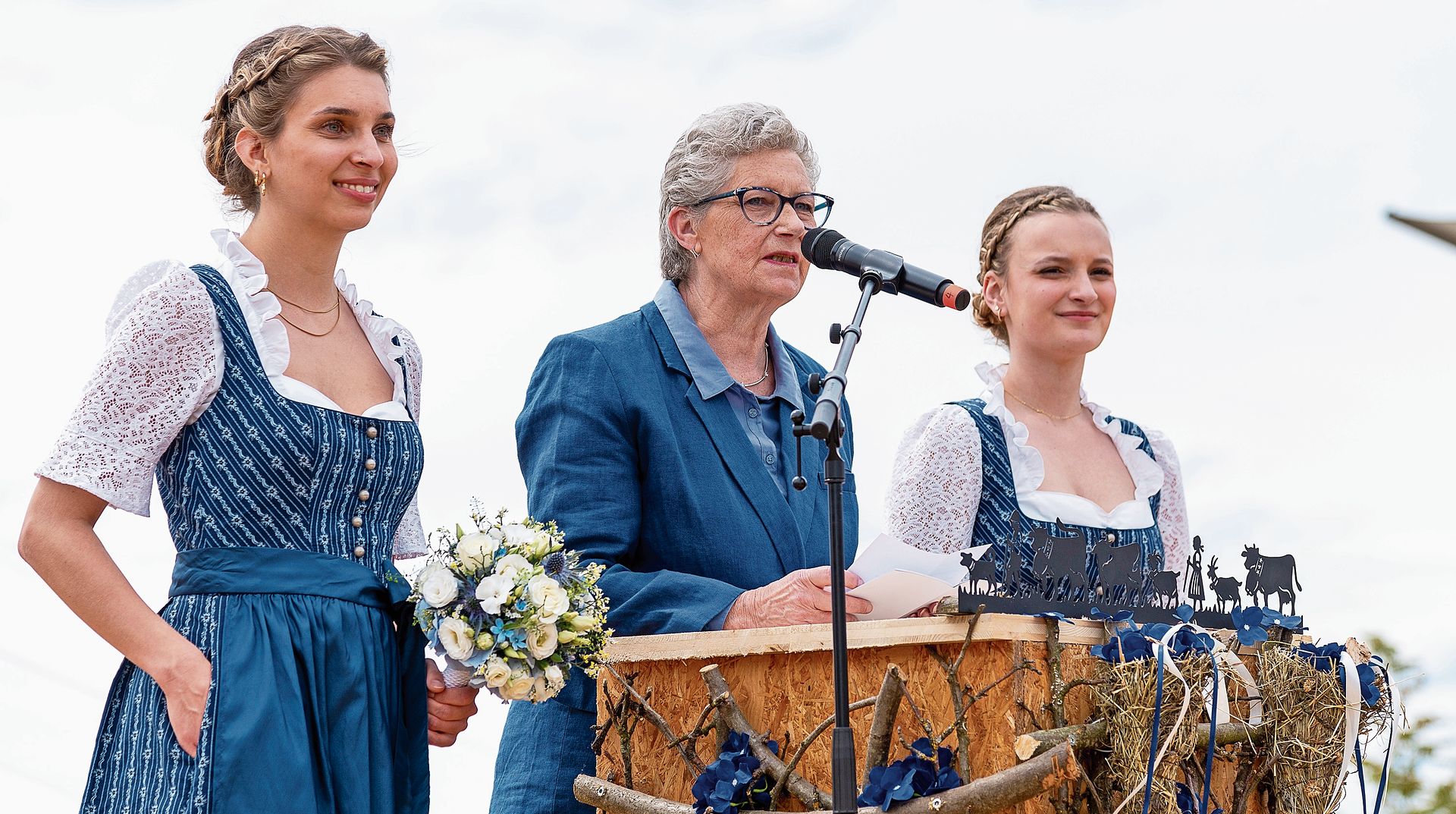 «Ein grossartiges Fest, das für uns eine grosse Ehre und Freude ist»: Mettmenstettens Gemeindepräsidentin Vreni Spinner in ihrer Ansprache beim Festakt. (Bilder Daniel Vaia) «Ein grossartiges Fest, das für uns eine grosse Ehre und Freude ist»: Mettmenstettens Gemeindepräsidentin Vreni Spinner in ihrer Ansprache beim Festakt. (Bilder Daniel Vaia)