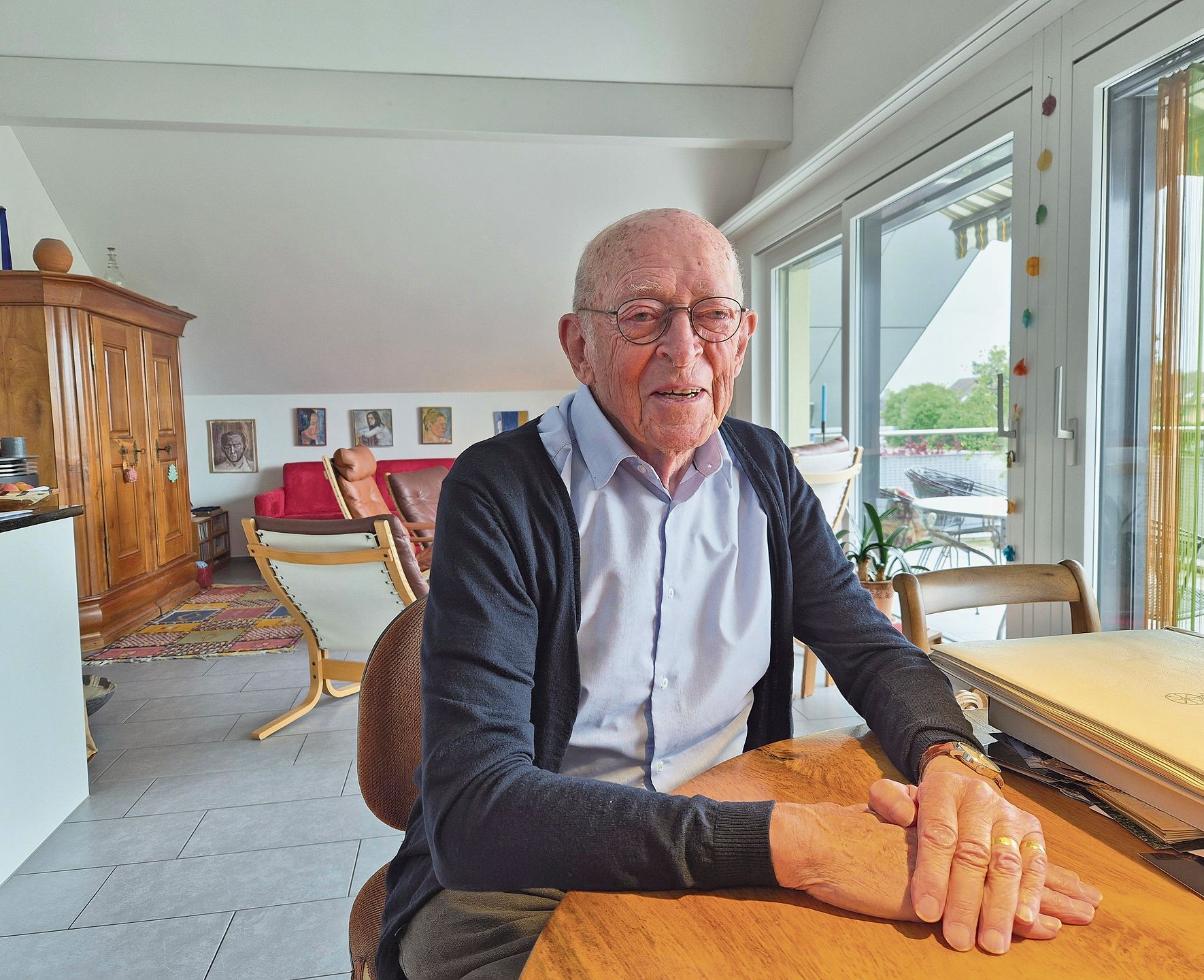 Fungierte einst als Präsident der Arbeitsgruppe autobahnfreies Knonaueramt: der heute 88-jährige Hans Ruedi Haegi. (Bild Werner Schneiter) Fungierte einst als Präsident der Arbeitsgruppe autobahnfreies Knonaueramt: der heute 88-jährige Hans Ruedi Haegi. (Bild Werner Schneiter)