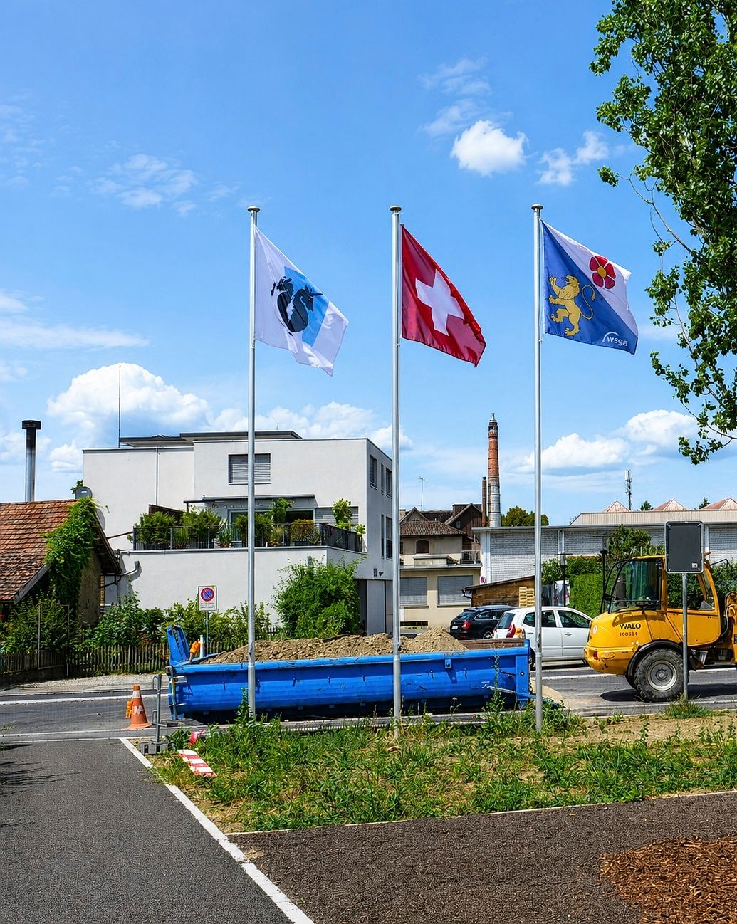 In Mettmenstetten befindet sich eine Hitzeinsel im Viereck zwischen Unterfischbach- und Ersprachstrasse. In Mettmenstetten befindet sich eine Hitzeinsel im Viereck zwischen Unterfischbach- und Ersprachstrasse.