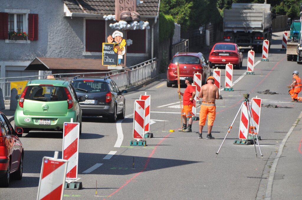 Zürcherstrasse in Hedingen.

