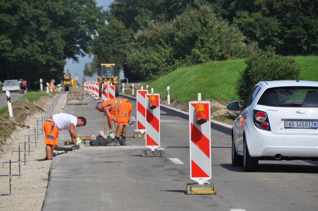 Zwillikerstrasse in Ottenbach. (Bilder Werner Schneiter)
