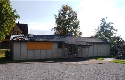 Der Pavillon.