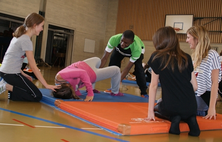 Breakdance: Gar nicht so einfach, in die Freeze-Position zu gelangen.
