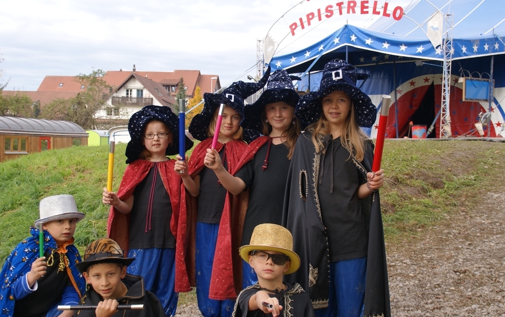 Die jungen Artisten aus dem Unteramt wollen am Freitag ihr Publikum verzaubern. (Bilder Thomas Stöckli)
