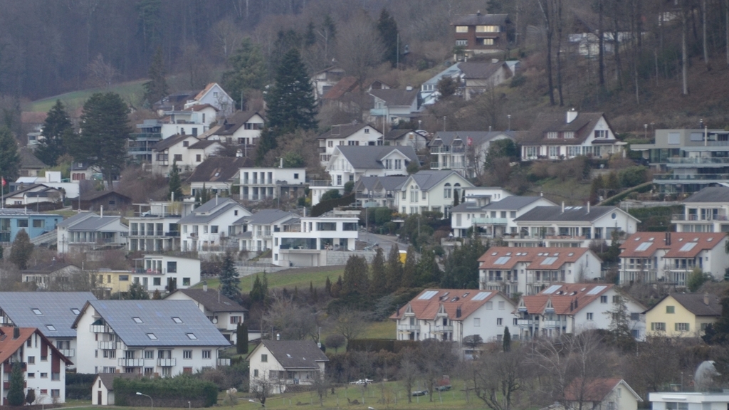 Privilegierte Wohnlagen, wie hier zwischen Affoltern und Hedingen, bringen besonders viele Maturanden hervor. (Bild Salomon Schneider)