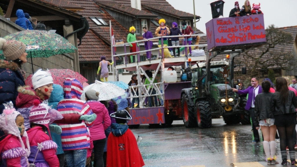 Die Abfallthematik an der Street-Parade passt auch gut zur Fasnacht. Die Abfallthematik an der Street-Parade passt auch gut zur Fasnacht.