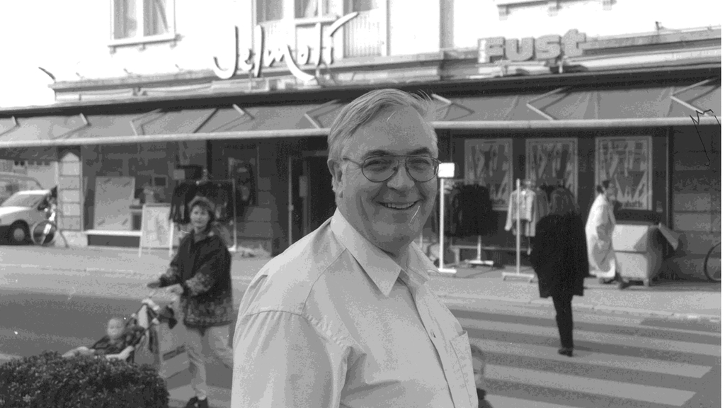 Er sorgte für Frequenz an der Oberen Bahnhofstrasse in Affoltern: Fritz Kobel, langjähriger Jelmoli-Chef. <em>(Bilder Archiv «Anzeiger»)</em>
