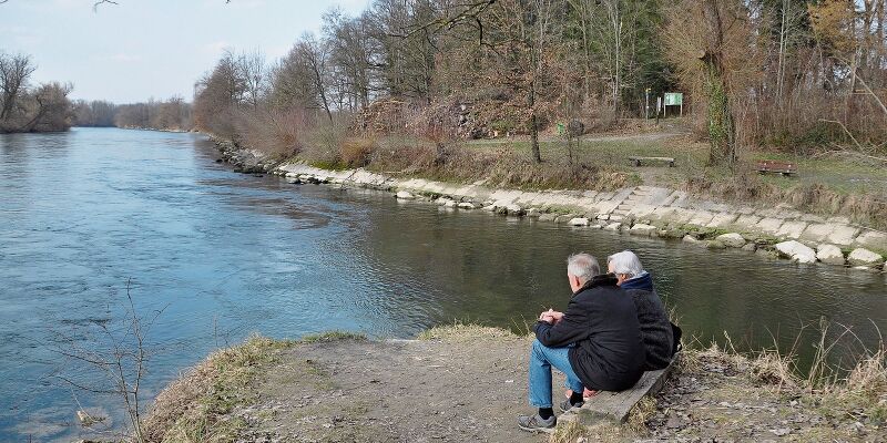 … und beim idyllischen «Rüssspitz» enden – da, wo die Lorze in die Reuss einmündet. (Bilder Werner Schneiter)
